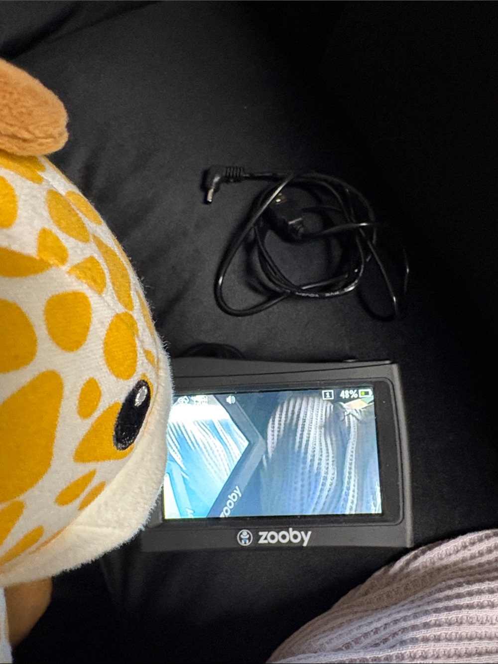 Zooby Video Baby Monitor Plush Car Jordan Giraffe in original box - Picture 3 of 6